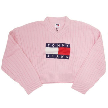 Tommy Hilfiger Jeans V Neck Center Flag Sweater 116190148 [P]