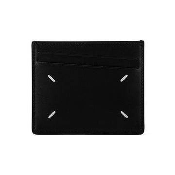 MAISON MARGIELA Kartenetui aus Kalbsleder mit Signature-Stitching schwarz 40512728 [P]