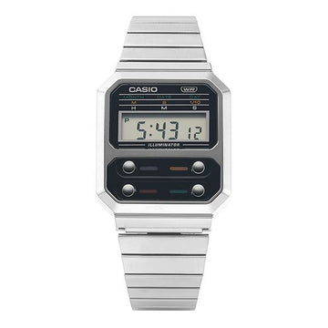 CASIO Uhr A100WE-1ADF Vintage Retro Metall 40559398 [P]