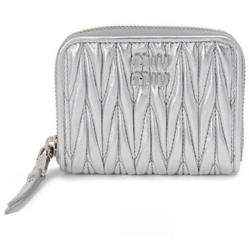 MIU MIU マテラッセ ナッパ レザー コイン パース 5MM268 AFPP F0118 133003650 [P]