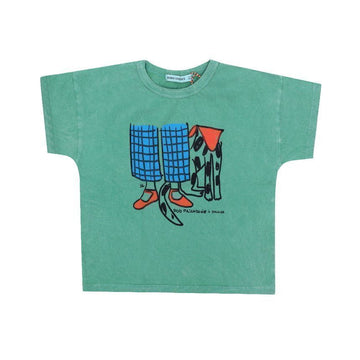 BOBO CHOSES Kurzarm T-Shirt Dog Friendship Kids 155714457 [P]