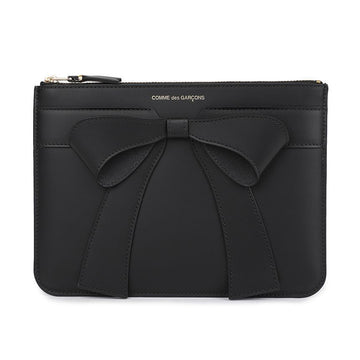 COMME DES GARCONS Große Schleife Leder Clutch 128842470 [P]
