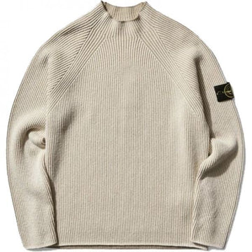 STONE ISLAND フルリブウールモックネックスウェット (K2S15 S00L7 V0093) 149933491 [P]