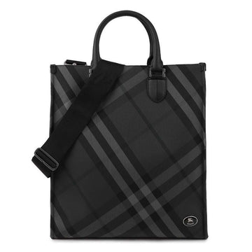 Burberry Men's Check Tote Shoulder Bag 8111253 150217585 [P]