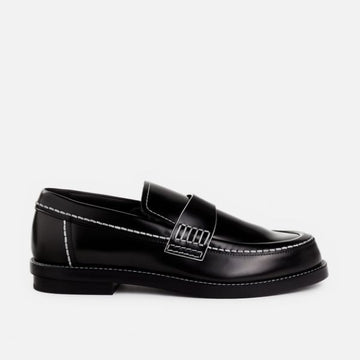 ALEXANDER MCQUEEN レザー モカシン ローファー (794476 WIES6 1070) 104391116 [P]