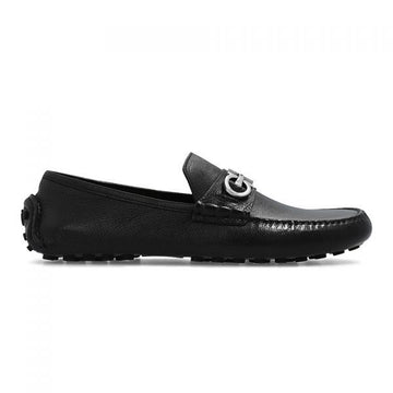 Salvatore Ferragamo Gancini Ornament Driver Loafer 75942100 [P]