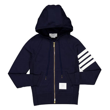 THOM BROWNE Klassischer Loopback 4-Balken Vollzip-Hoodie 149689931 [P]