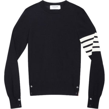 Thom Browne 26SS Wool 4-Bar Relaxed Pullover Knit 149690371 [P]