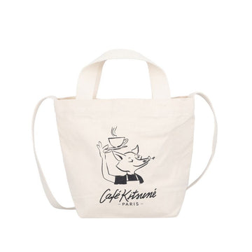 MAISON KITSUNE Mini Tote Bag Barista Fox 159166197 [P]