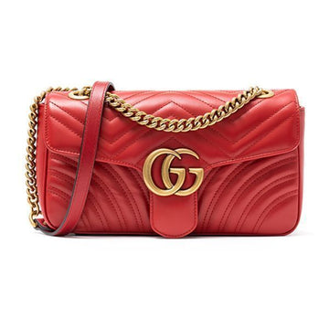 GUCCI マーモント スモール マトラッセ ショルダーバッグ 443497-DTDIT-6433 67190917 [P]