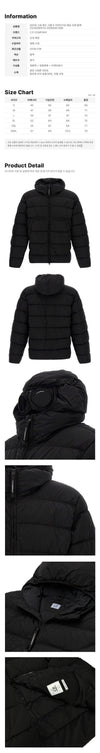 CP COMPANY Goggle Lens Chrome R Padding Jacket Schwarz 21CMOW011A 005904G 999 159064488 [P]