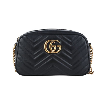 GUCCI GG Marmont Matelassé スモール クロスボディバッグ 37622-1 159169395 [P]