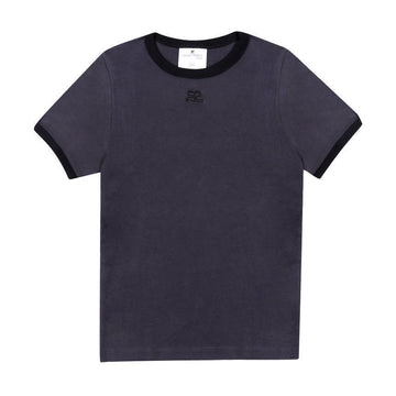 COURREGES 女性半袖Tシャツ 125JTS017 JS0203 B155 151104044 [P]