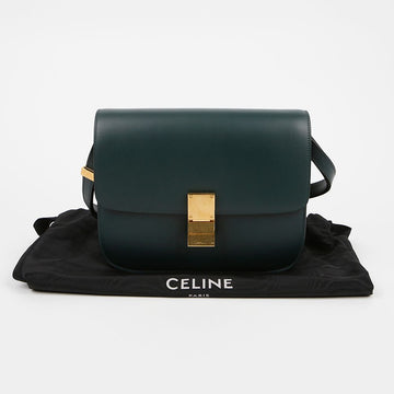 CELINE Klassische Box Medium Schulter-Crossbody-Tasche 189173DLS 158669487 [P]