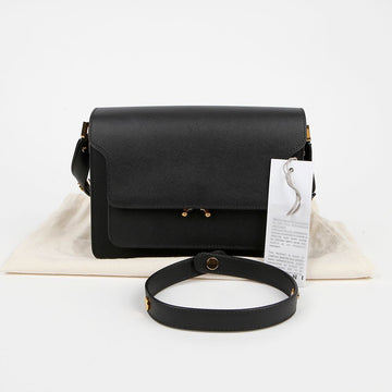 MARNI Damentasche aus Saffiano-Leder in Schwarz 158777951 [P]