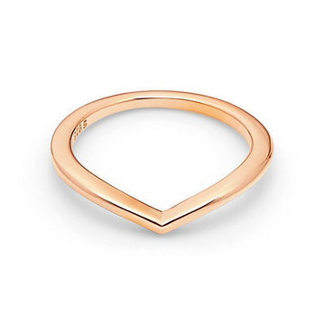 PANDORA Ring Shining Wishbone Rose 40035940 [P]