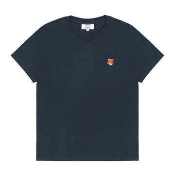 MAISON KITSUNE Kurzarm T-Shirt mit Fuchs-Patch 155996567 [P]