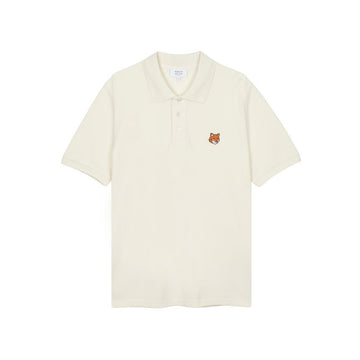 MAISON KITSUNE メンズ フォックス ヘッド レギュラーポロ ノーブルベージュ 152318959 [P]