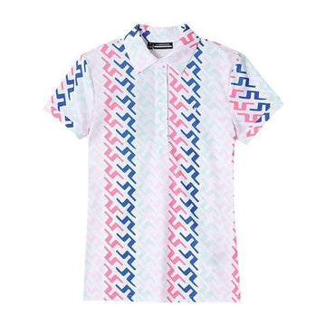 J Lindeberg GWJT08476 S190 Women's Short Sleeve T-Shirt 53624187 [P]