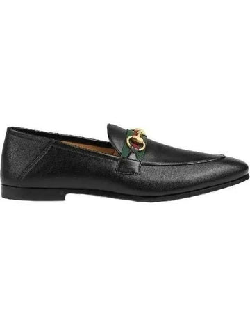 Gucci Horsebit Web Detail Men's Leather Loafer 133011886 [P]