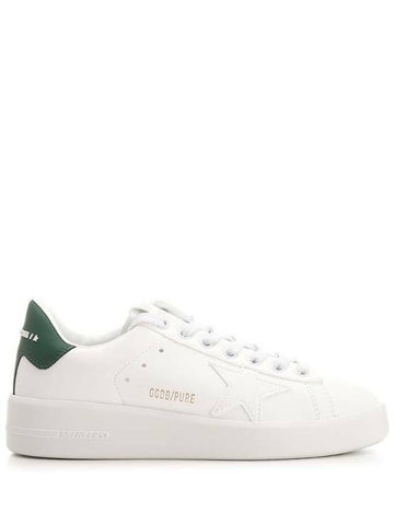 Golden Goose Pure Star Sneakers Green Leather Tab 133016179 [P]