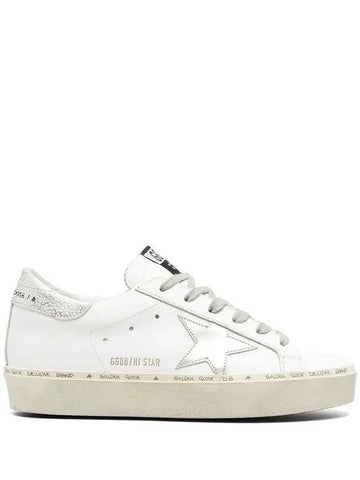 Golden Goose Highstar Sneakers White Leather Shiny Star GWF00118 F000329 80185 133016206 [P]