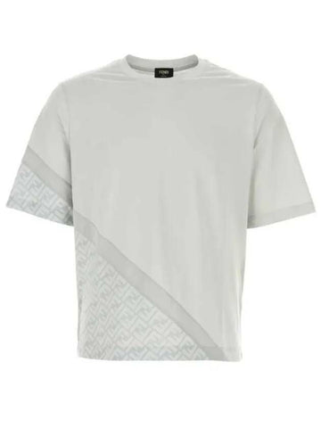 Fendi Diagonal Jersey T-Shirt 133016389 [P]
