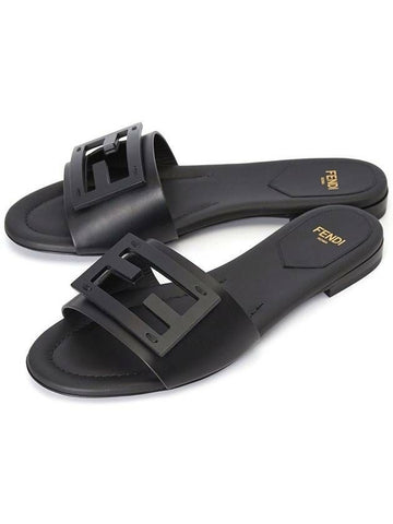 FENDI バゲットレザー スライド 133018202 [P]