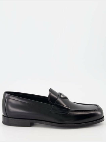 PRADA 三角ロゴ ブラッシュドレザー ローファー 2DB209 055 F0002 133039287 [P]