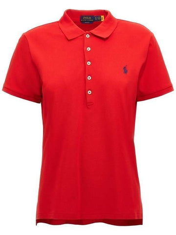 Polo Ralph Lauren Stretch Cotton Polo Shirt with Pony Logo Embroidery 133039370 [P]