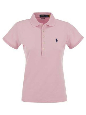 Polo Ralph Lauren Pony Logo Embroidered Stretch Cotton Polo Shirt 133039374 [P]