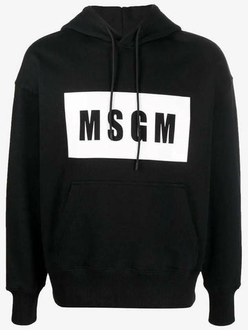 MSGM Box Logo Hoodie 133039805 [P]