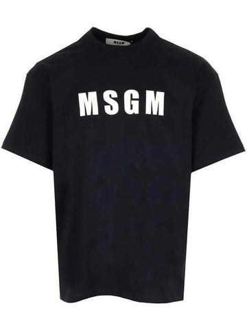 MSGM ロゴプリント半袖Tシャツ 133039977 [P]
