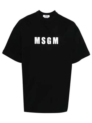 MSGM Logo-Print T-Shirt 133039987 [P]