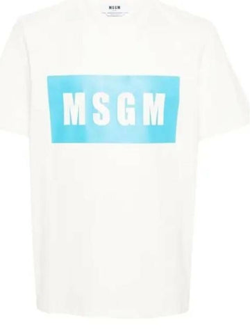 MSGM ボックスロゴ半袖Tシャツ 133039983 [P]