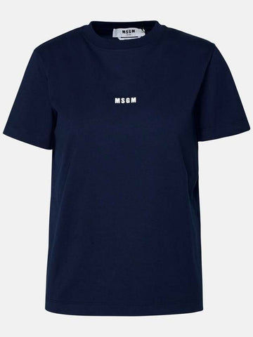 MSGM マイクロ ロゴ 半袖 Tシャツ 3541MDM500 237798 89 133040076 [P]