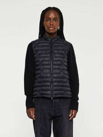 MONCLER Padded Cardigan mit Logo-Patch 9B00028 M1367 999 133041952 [P]
