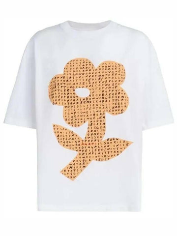 MARNI Blumen Baumwoll T-Shirt THJET49P03 USCW19 FWW01 133042305 [P]