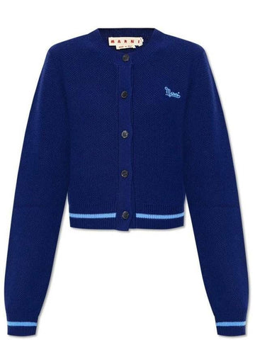 Marni Crop Wool Cardigan 133042424 [P]
