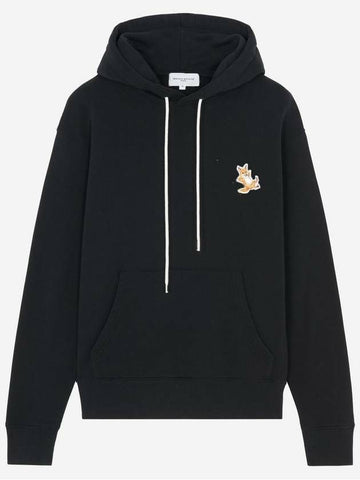 Maison Kitsune Classic Hoodie with Fox Patch Black 133042542 [P]