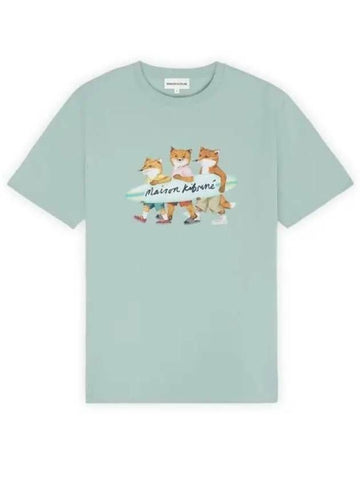 Maison Kitsune Surfing Fox Comfort T-Shirt 133042916 [P]