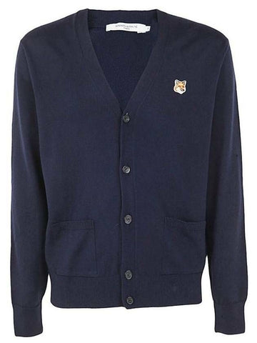 Maison Kitsune Fox Head Patch Classic Cardigan 133043042 [P]