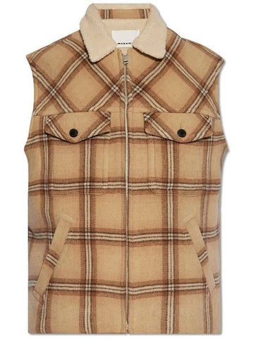 Isabel Marant Check Vest VE0166HB B1C02H 50CM 133043601 [P]