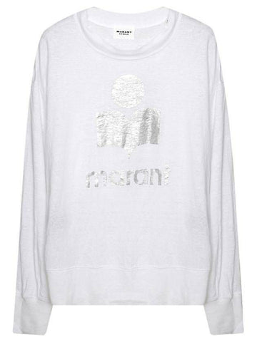 Isabel Marant Linen Long Sleeve T-Shirt 133043622 [P]