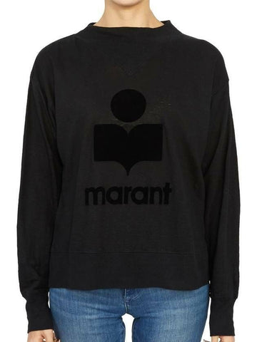 ISABEL MARANT Langarm T-Shirt TS0002FA A1N09E 01BK 133043648 [P]
