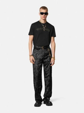 VERSACE Kristall-Logo T-Shirt 133044235 [P]
