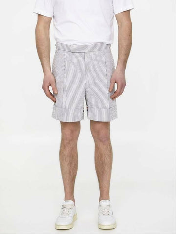 Thom Browne Seersucker Stripe Shorts MTC176E 00572 035 133044790 [P]