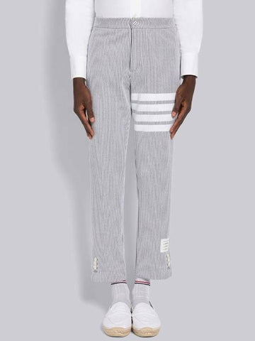 Thom Browne Seersucker Loopback Cotton Pants 133044838 [P]