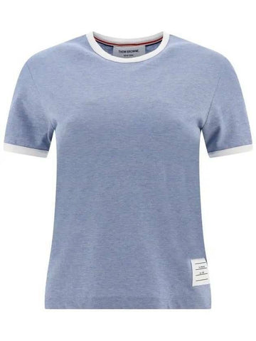 Thom Browne Side RWB Trimming Ringer Jersey Short Sleeve T-Shirt 133044956 [P]