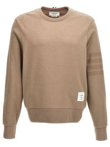 Thom Browne Classic Loopback Jersey Knit Sweatshirt with 4-Bar Stripes 133071720 [P]